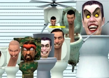 Play Skibidi Toilet Five Difference online for free at PlotyGames