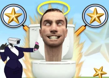 Play Skibidi Toilet Hidden Stars online for free at PlotyGames