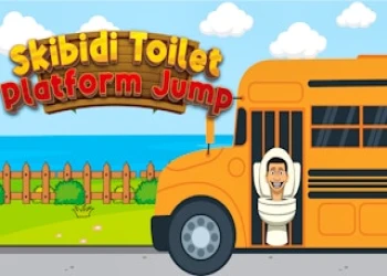 Play Skibidi Toilet Platform Jump online for free at PlotyGames