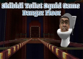 Skibidi Toilet Squid Game Danger Floor - Free addictive game online at plotygames