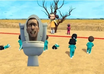 Play Skibidi Toilet Squid Game Red Light online for free at PlotyGames