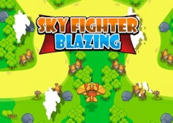 Sky Fighter Blazing - Free airplane game online at plotygames