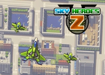 Sky Heroes Z - Free airplane game online at plotygames