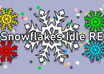 Play Snowflakes Idle RE online for free at PlotyGames