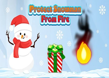 Snowman From Fire - Free clicker game online at plotygames