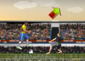 Soccer Rush - Free soccer game online at plotygames