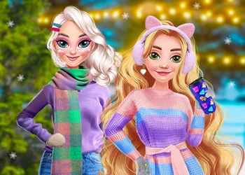 Play Soft Girls Winter Aesthetics online for free at PlotyGames