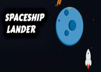 Spaceship Lander - Free skill game online at plotygames