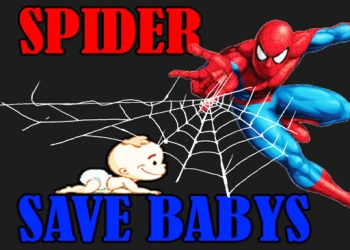 Spider Man Save Babys - Free boys game online at plotygames