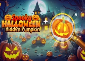 Spooky Halloween Hidden Pumpkin - Free hidden-object game online at plotygames