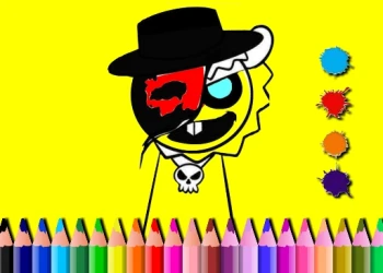 Play Sprunki Coloring Time online for free at PlotyGames