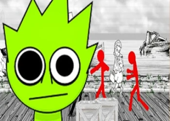 Sprunki Rage Stickman Incredibox - Free fighting game unblocked