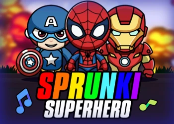 Play Sprunki SuperHero online for free at PlotyGames