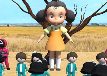 Play Squid Doll - Red Light Green Light  online for free at PlotyGames