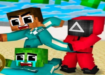 Play Squid Game For Minecraft PE online for free at PlotyGames