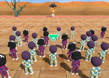 Squid Game Real Vs Barca - Free adventure game online at plotygames