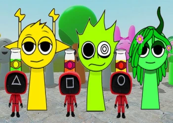 Play Squid Sprunki Tap Game 2 online for free at PlotyGames
