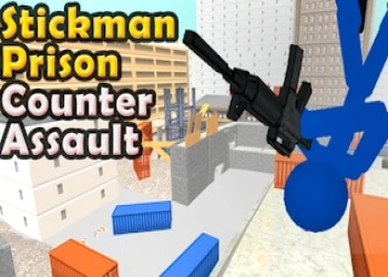Play Stickman Prison Counter Assault online for free at PlotyGames