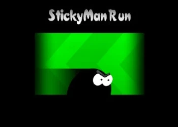 Stickyman Run - Free skill game online at plotygames