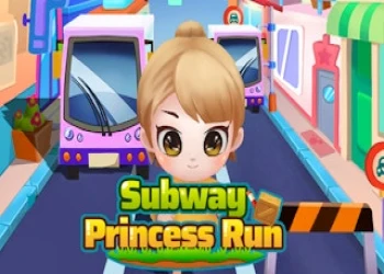 Play Subway Princess Run online for free at PlotyGames