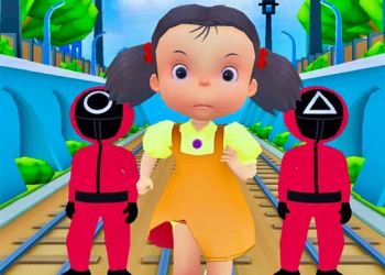 Play Subway Squid Game 3D - Subway Runner online for free at PlotyGames