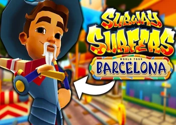 Play Subway Surfers Barcelona online for free at PlotyGames