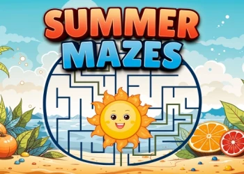 Play Summer Mazes online for free at PlotyGames