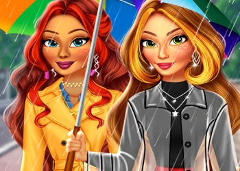 Play Super Girls My Rainy Day Outfits online for free at PlotyGames