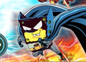 Super Hero Sponge - Free action game online at plotygames