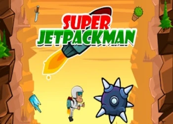 Super Jetpackman - Free skill game online at plotygames
