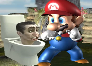 Play Super Spy Mario VS Skibidi Toilet online for free at PlotyGames
