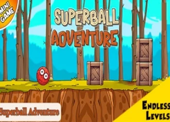 Superball Adventure - Free platformer game online at plotygames