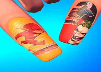 Play Superhero Nail Salon online for free at PlotyGames