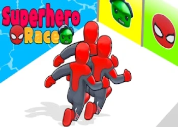 Play Superhero Race online for free at PlotyGames