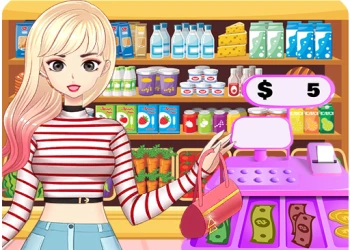 Supermarket Store Girl - Free girls game online at plotygames