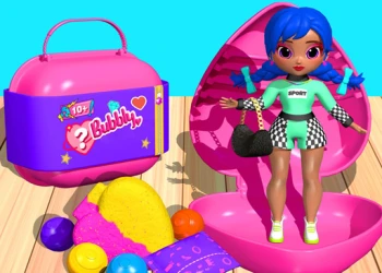 Play Surprise Makeup Doll Unbox online for free at PlotyGames