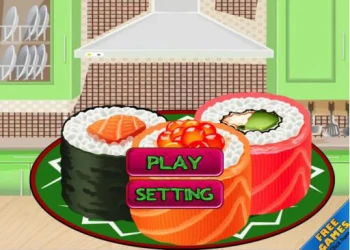 Sushi Roll 3D Cool - Free cooking game online at plotygames