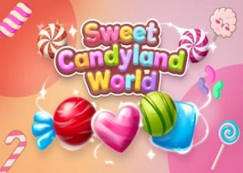 Sweet Candyland World - Free match-3 game online at plotygames