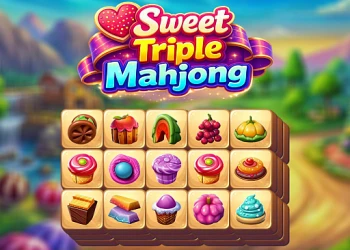Play Sweet Triple Mahjong online for free at PlotyGames