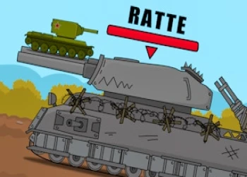 Play Tanks 2D Battle with Ratte online for free at PlotyGames