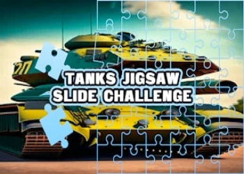 Tanks Jigsaw Slide Challenge - Free tanks game online at plotygames