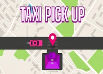 Taxi Pick Up - Free car game online at plotygames