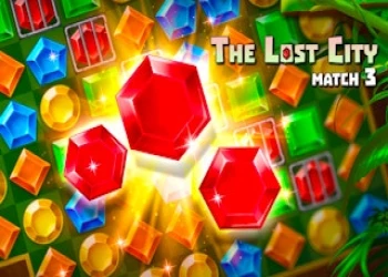 The Lost City Match 3 - Free match-3 game online at plotygames