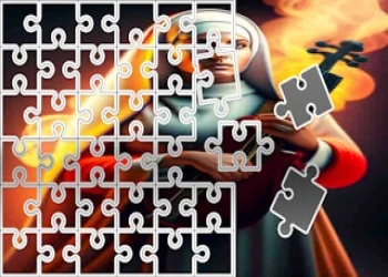 The Nun Sliding game - Free brain game online at plotygames