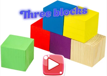 three blocks - Free clicker Game | PlotyGames