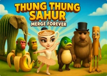 Thung Thung Sahur Merge Forever - Free addictive game online at plotygames
