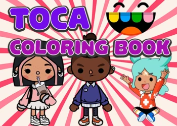 Play Toca Life Coloring Book online for free at PlotyGames