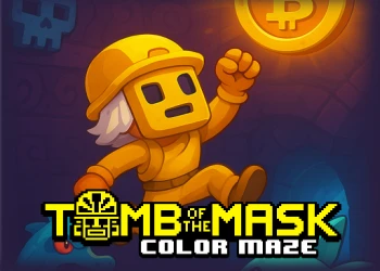 Play Tomb of the Mask Color Maze online for free at PlotyGames