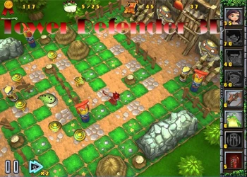 Play Tower Defence 3D online for free at PlotyGames