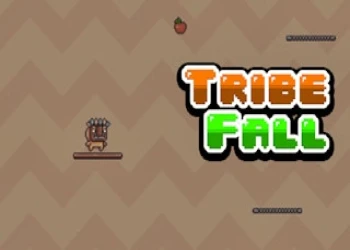 Tribe Fall - Free skill game online at plotygames